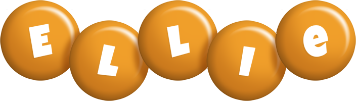 Ellie candy-orange logo