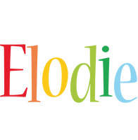 Elodie birthday logo