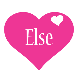 Else love-heart logo