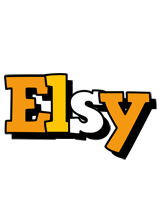 Elsy cartoon logo