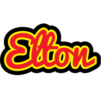 Elton fireman logo