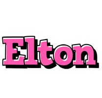 Elton girlish logo