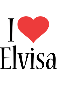 Elvisa i-love logo