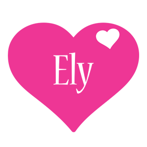 Ely love-heart logo