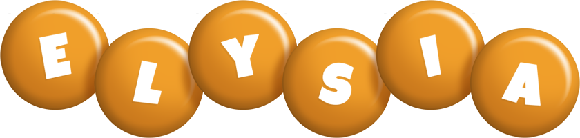 Elysia candy-orange logo