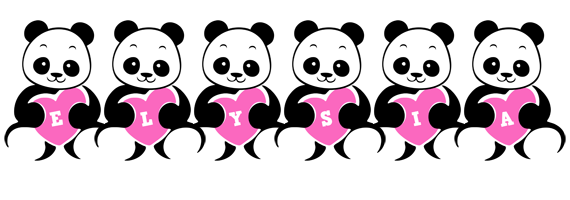 Elysia love-panda logo
