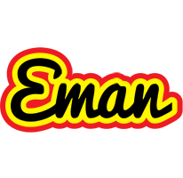 Eman flaming logo