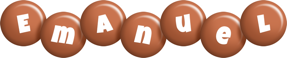 Emanuel candy-brown logo
