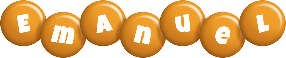 Emanuel candy-orange logo
