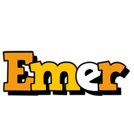 Emer cartoon logo