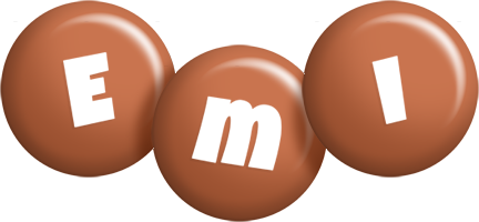 Emi candy-brown logo