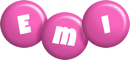 Emi candy-pink logo
