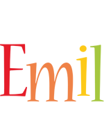 Emil birthday logo