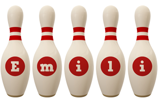 Emili bowling-pin logo