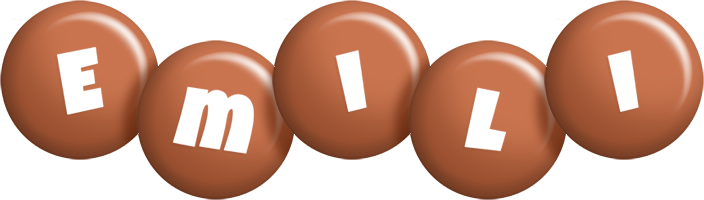Emili candy-brown logo