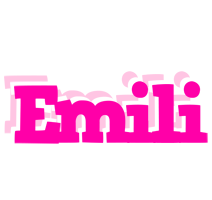 Emili dancing logo