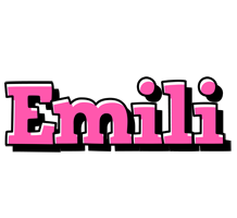 Emili girlish logo