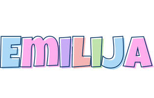 Emilija pastel logo