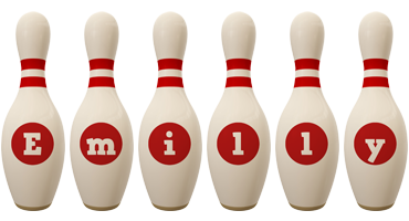 Emilly bowling-pin logo