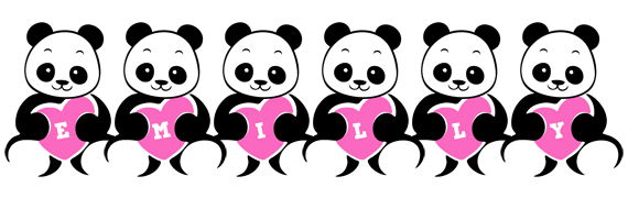 Emilly love-panda logo