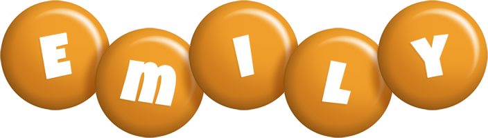 Emily candy-orange logo