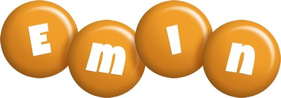 Emin candy-orange logo