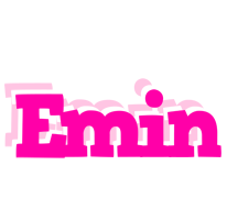 Emin dancing logo