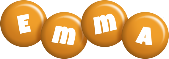 Emma candy-orange logo