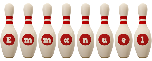 Emmanuel bowling-pin logo