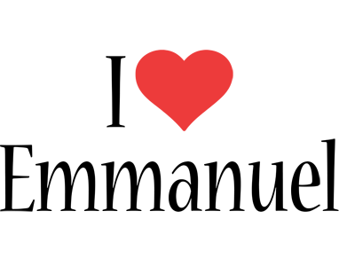 Emmanuel i-love logo
