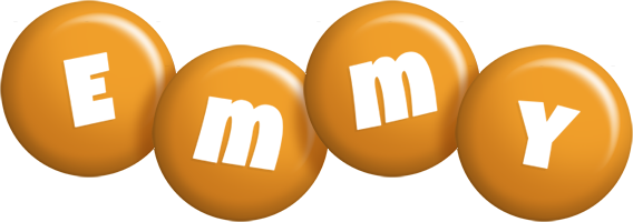 Emmy candy-orange logo