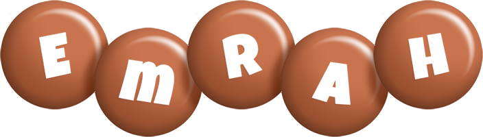 Emrah candy-brown logo