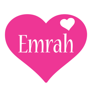 Emrah love-heart logo