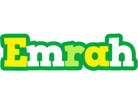 Emrah soccer logo