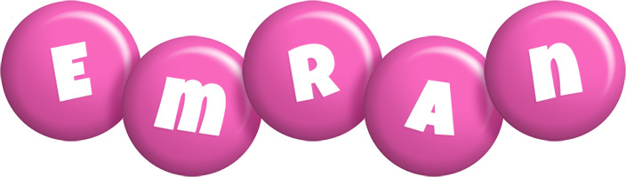 Emran candy-pink logo