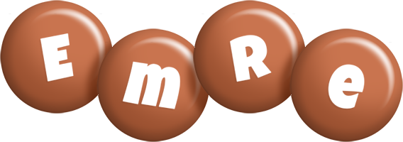 Emre candy-brown logo