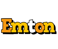 Emton cartoon logo
