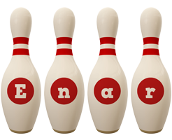Enar bowling-pin logo