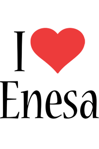 Enesa i-love logo
