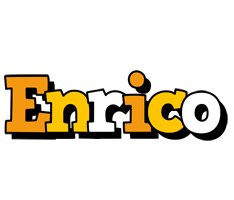 Enrico cartoon logo