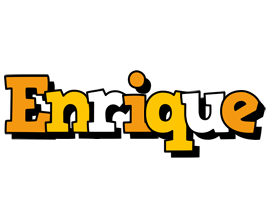 Enrique cartoon logo