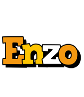 Enzo cartoon logo