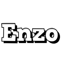 Enzo snowing logo