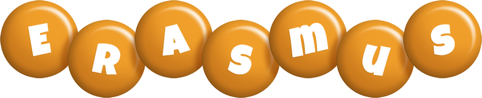 Erasmus candy-orange logo