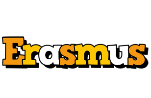 Erasmus cartoon logo