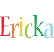 Ericka birthday logo