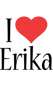 Erika i-love logo