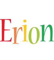 Erion birthday logo