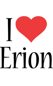 Erion i-love logo