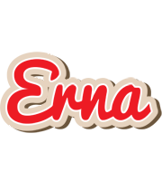 Erna chocolate logo